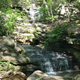 35’ three-tiered cascade — the watershed above is my neighborhood, basically a plateau or Mesa. This is just 50’ off a major local road.